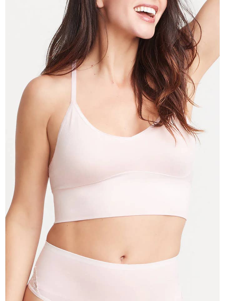 Lotus Ultralight Lace Back Unlined Bralette for wholesale on Faire