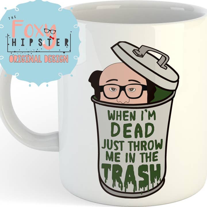 Frank Reynolds 11 oz kaffemugg för wholesale av The Foxy Hipster