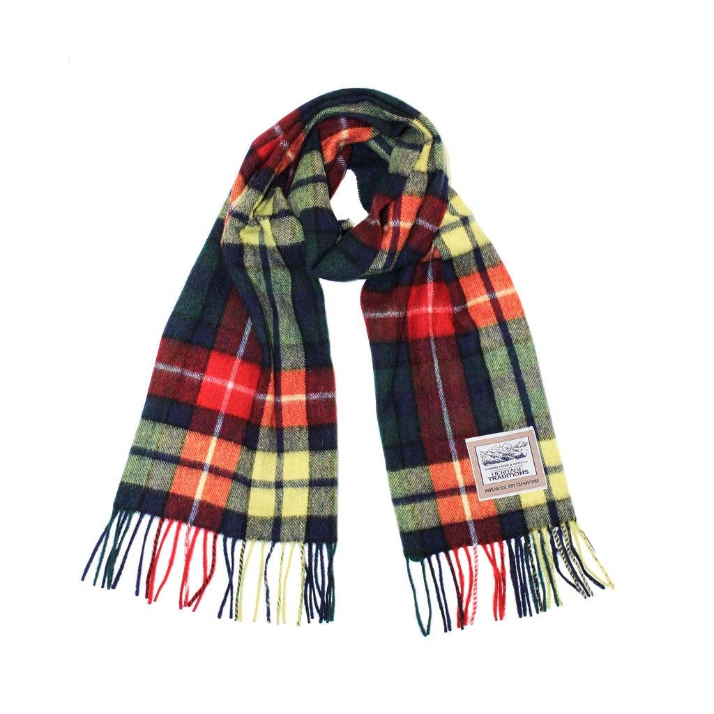 Eurostick - Wholesale Scarf - Unisex - Pure Wool Tartan Check Scarf50