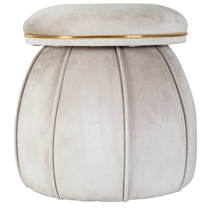 Corin 125 Taupe/Guld Pall för wholesale av Kayoom Teppiche