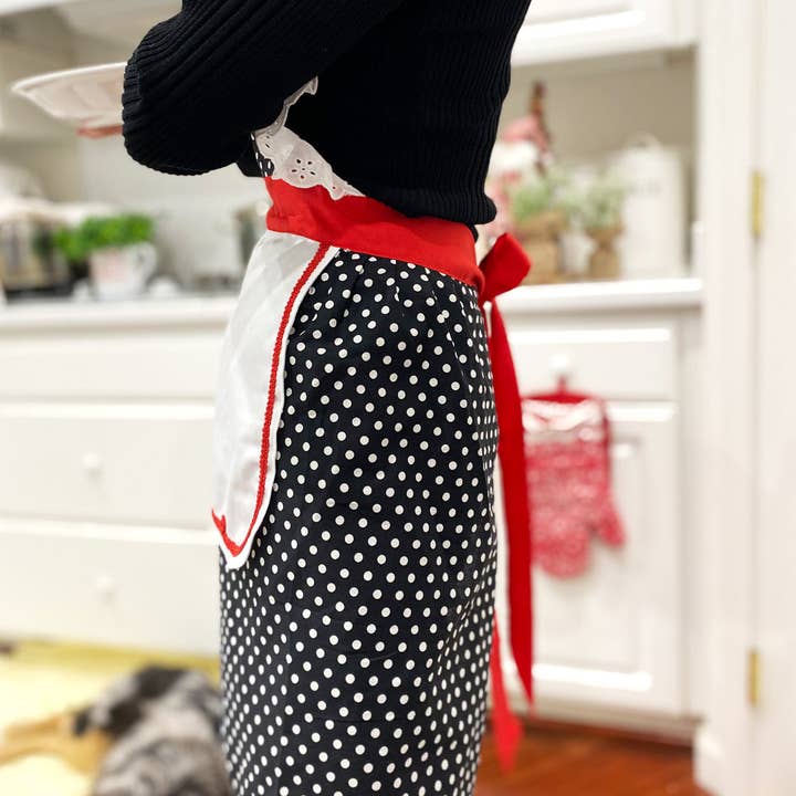 Wrapables.com - Vente Tabliers - Tablier à pois Wrapables Retro des années 505