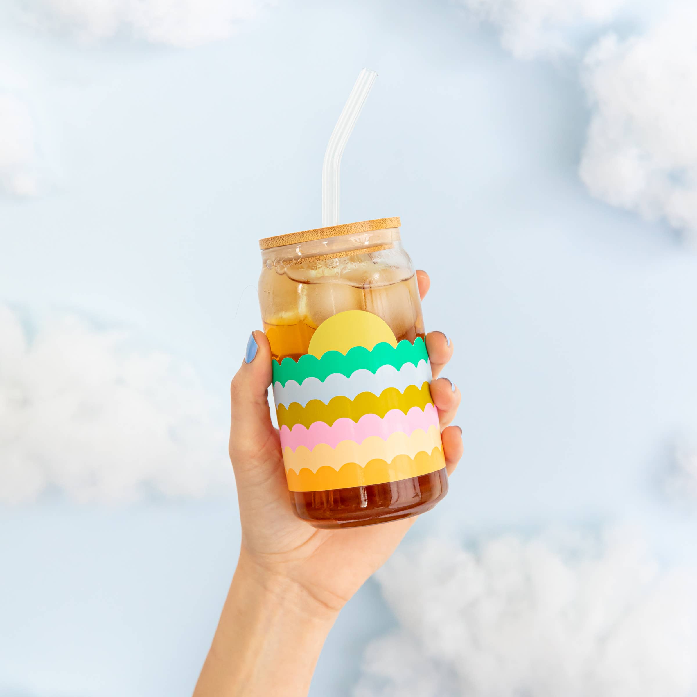 Talking Out of Turn - Wholesale Drinking Glass/Cup - Can Glass w/Lid + Straw (SALE!)29