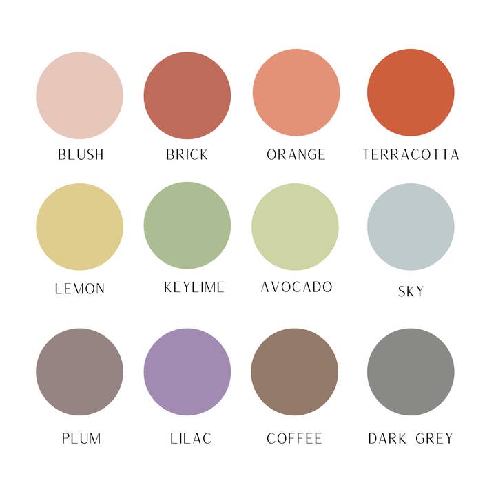 Lex Moderne - Wholesale Coasters - Round Cement Coasters Set5