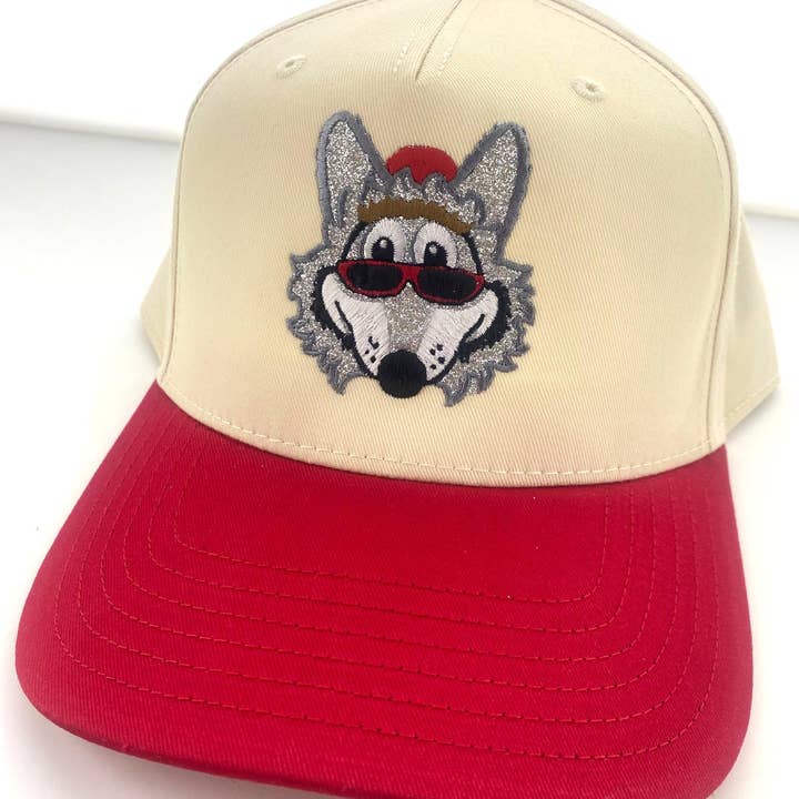 kansas city football hat, kc wolf hat, embroidered kc hat for wholesale by Fancy Fanny