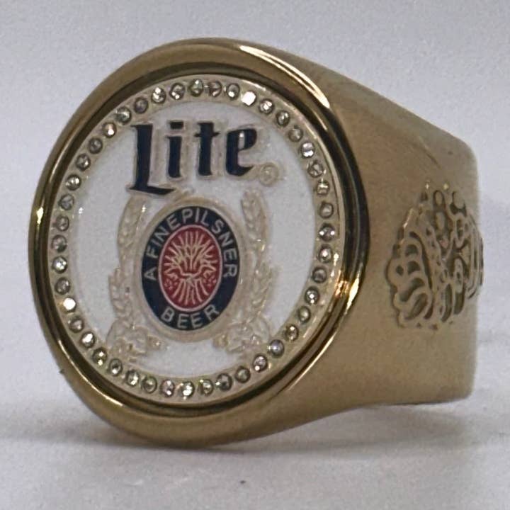 Brassa The deCAPitator ring bottle & can tab opener LLC - Wholesale DIY Beer/Alcohol Kit - Miller Lite deCAPitator ring bottle cap and can tab opener!11