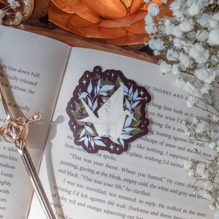 Meaggie Moos - Wholesale Sticker - When the Moon Hatched Nee Parchment Lark Vinyl Sticker2