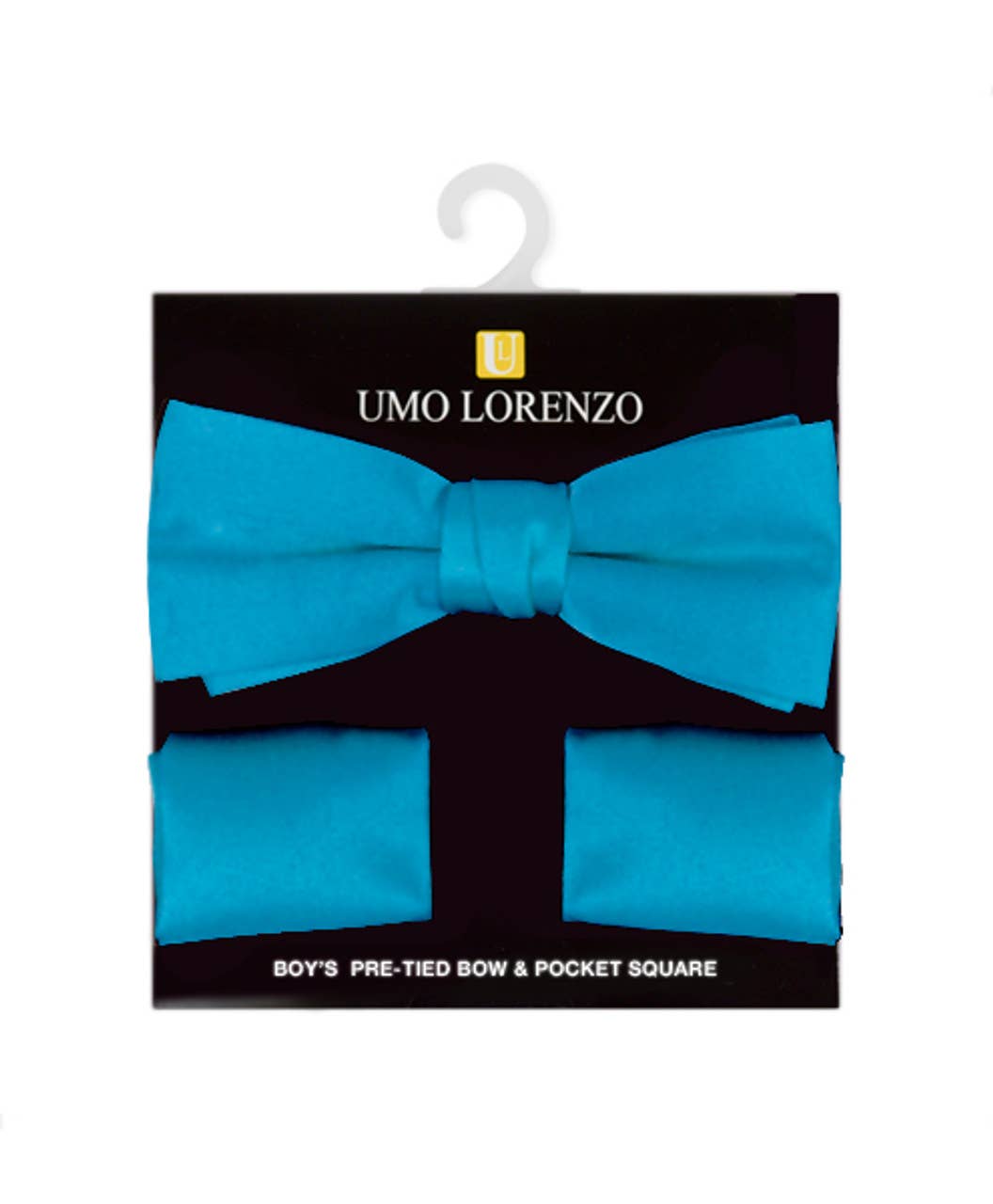 Selini New York - Wholesale Bow Tie - Kids - 100% Poly Satin Boy's Banded Bow Tie and Hanky BBTH130120