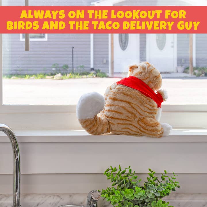 Kurated Korner - Wholesale Stuffed/plush toy – Kids & baby - Attatoy Chonky Kitten Weighted Plush3