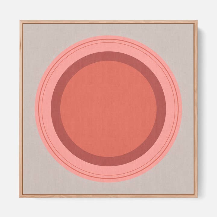 Floater Frame Circle II for wholesale by The Design Craft