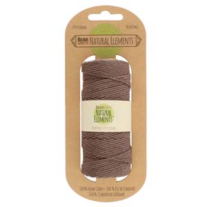 The Bead District - Wholesale Craft Supplies - Bead Smith Natural Hemp Cord - 20lb / 9kg5