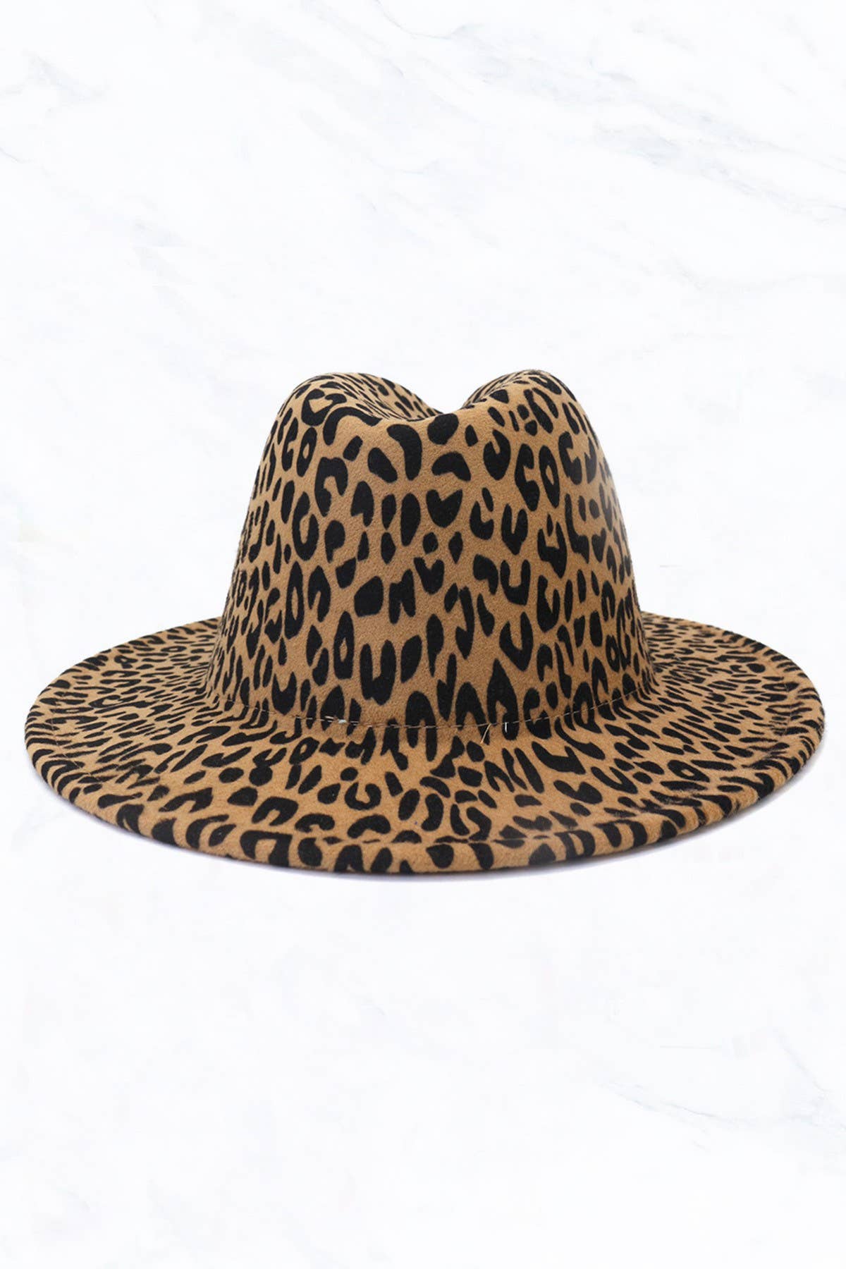 Suzie Q USA - Wholesale Fedora - Women's - Women Double Sided Color Matching Leopard Fedora Hat7