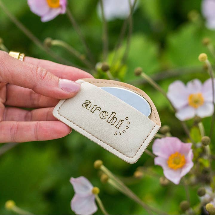 Archi Signature Stainless Steel Gua Sha with Travel Case for wholesale by Archi