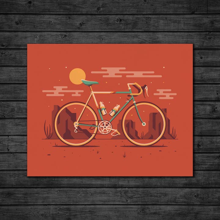 DKNG Studios - Wholesale Art Print - Mesa - 20" x 16" Four-Color Screen Print