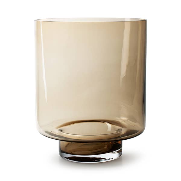 Vaas 'rover' brun h35 d27,5 cm for engroshandel hos Growing Concepts