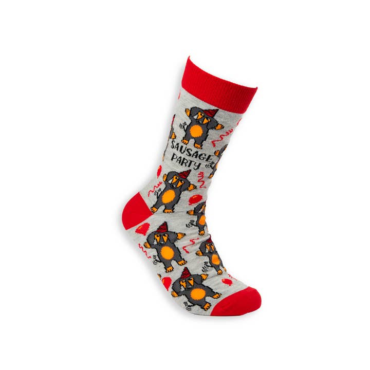 Urban Eccentric – wholesale Socks – Unisex – Unisex Sausage Party Socks3