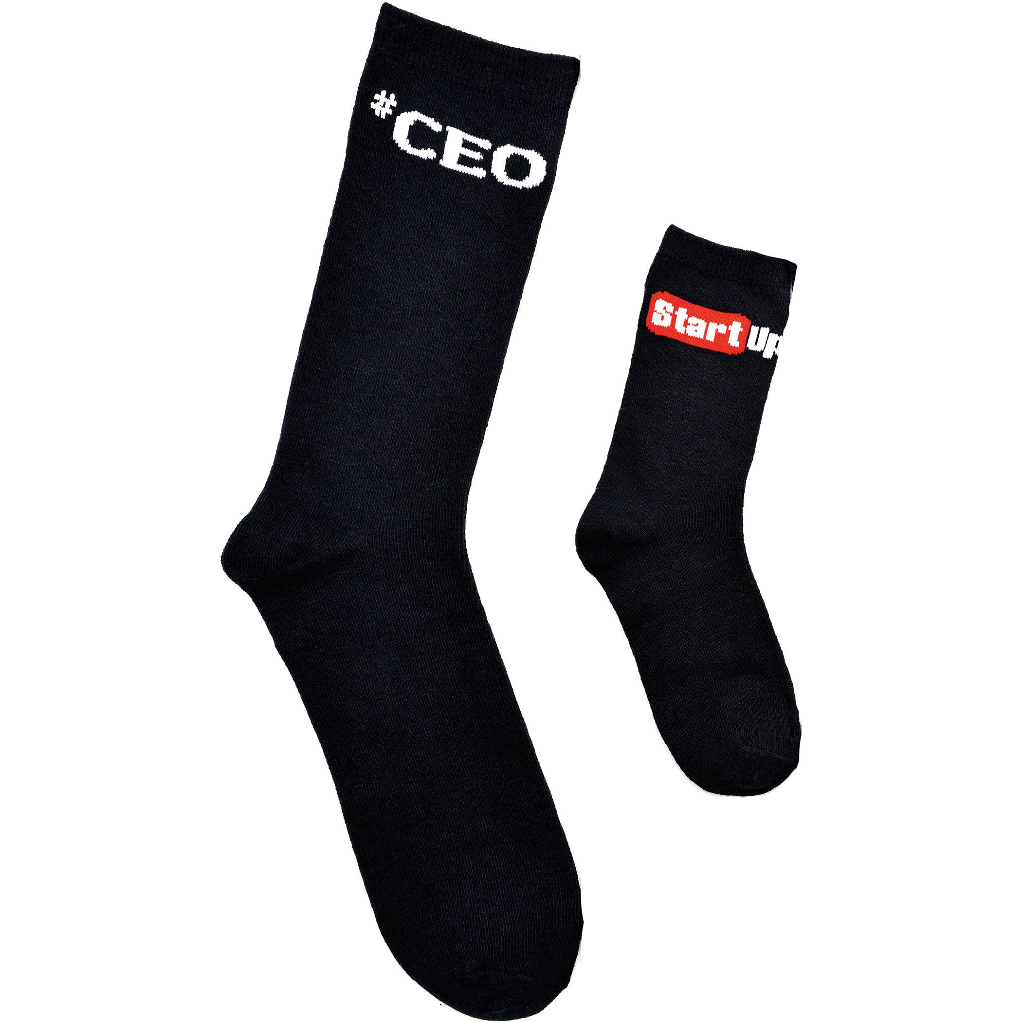 2-pair Sidekicks Daddy and Me CEO Startup Socks Set