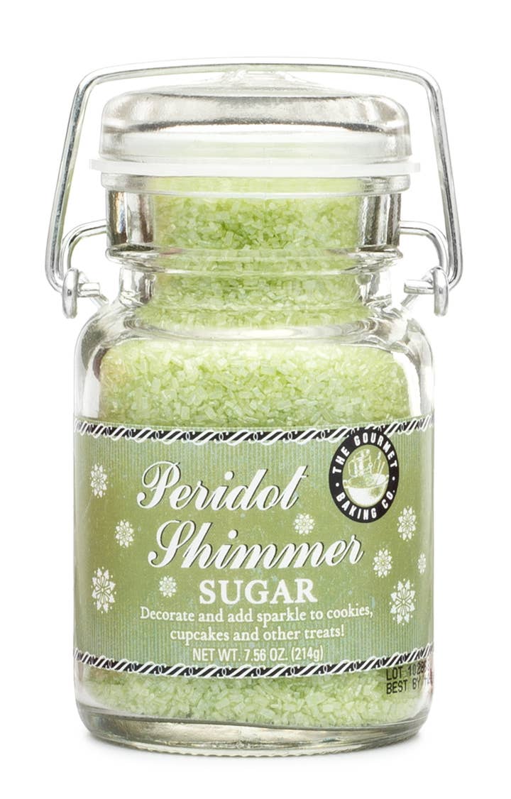 Pepper Creek Farms - Wholesale Sugar/Sweetener - Peridot Shimmer Sugar 7.6 Oz.0