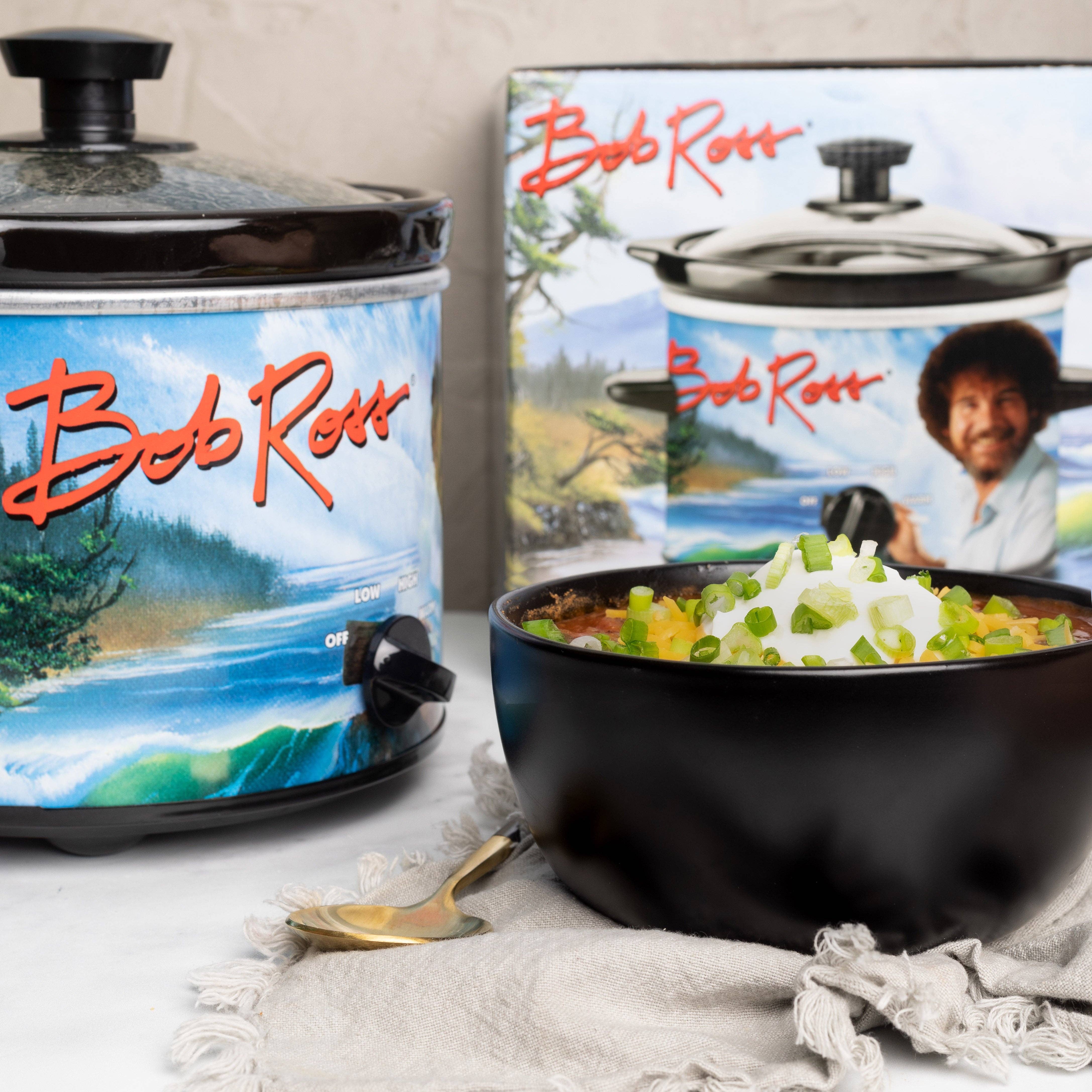 Uncanny Brands - Wholesale Kitchen Appliance - Uncanny Brands Bob Ross 2-Quart Slow Cooker3