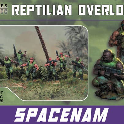 Bridge Distribution - Wholesale Toy Set - Kids - Wargames Atlantic - Reptilian Overlords: SpaceNam