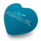 GRATITUTE Harten - Blauw 4cm voor wholesale door Global Crafts