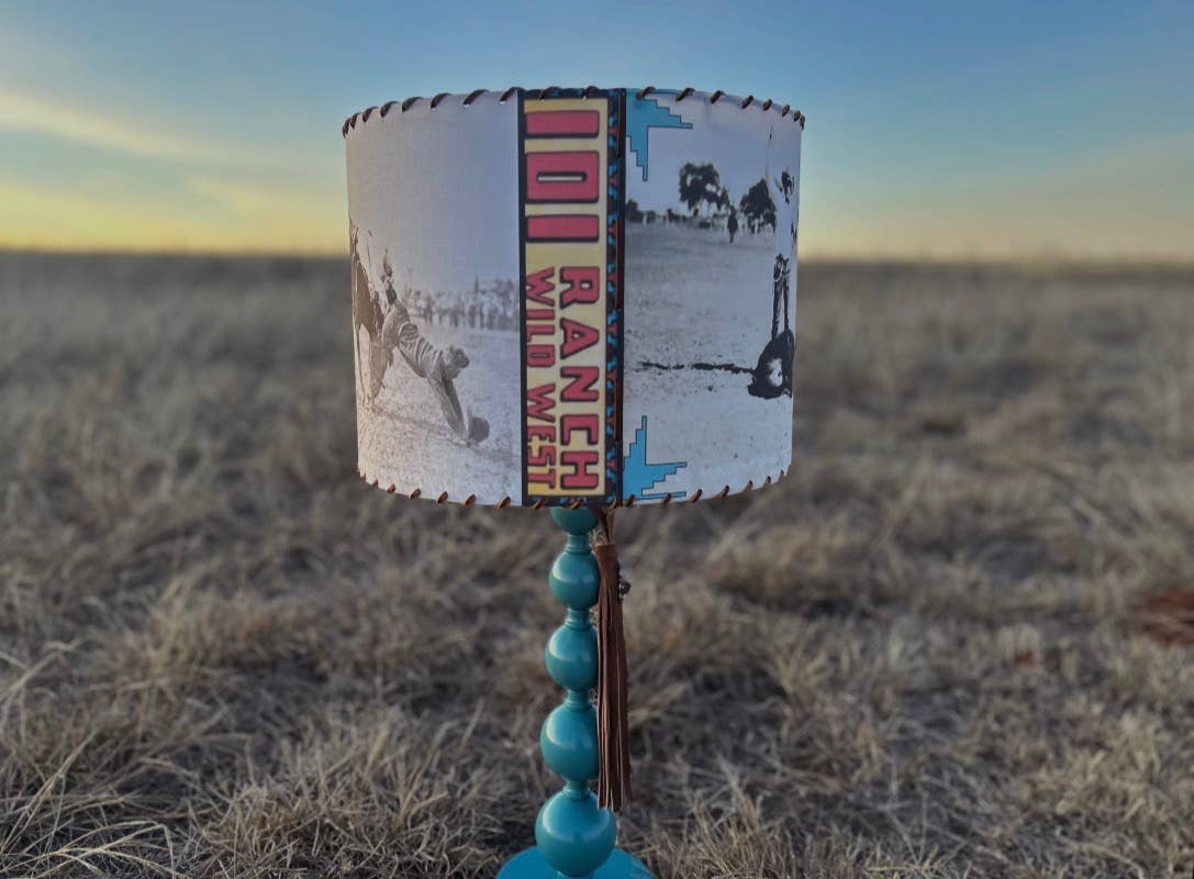 Red Dirt Ranch Clothing Company - Wholesale Lamp Shade - Lampshade Cowboys of the 101 Ranch 9