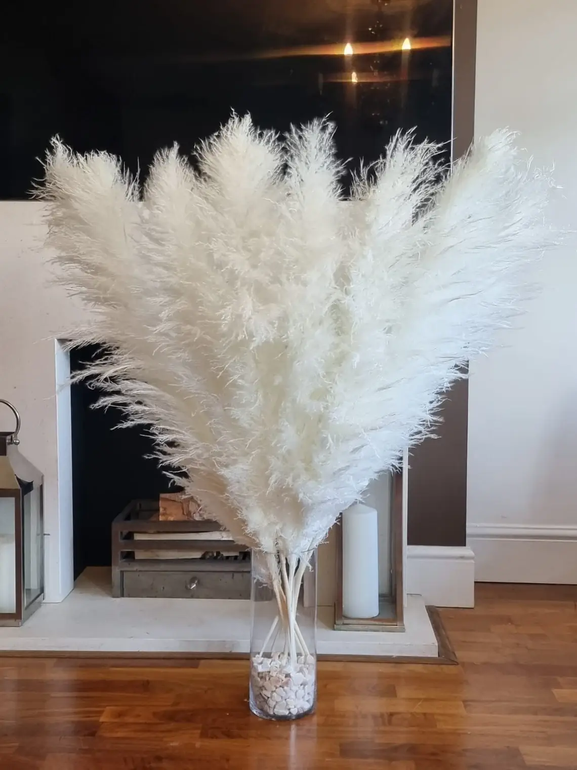 LoveProducts Ltd - Wholesale Dried/Pressed Flowers - Pampas Grass White Large Fluffy Dried Reed home decor Boho2