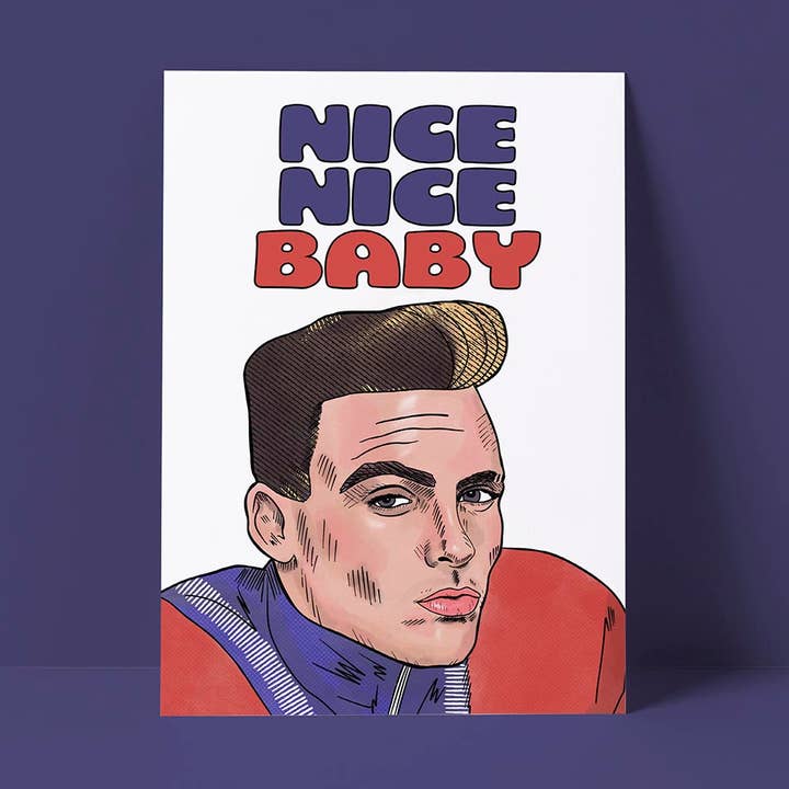 Nice Nice Baby Card for wholesale by Pretty Good Cards