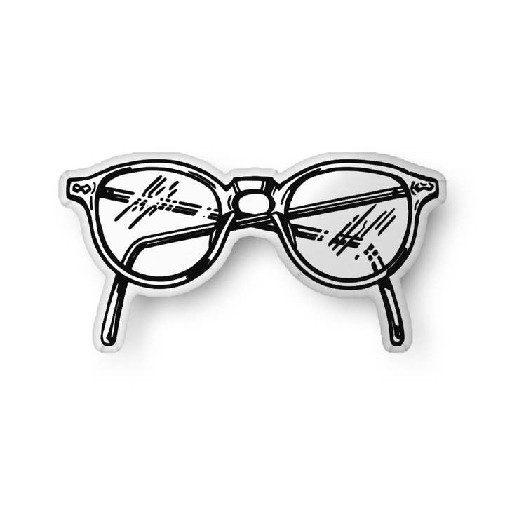 Eyeglasses Shaped Pillow for wholesale by Dumpy Sue