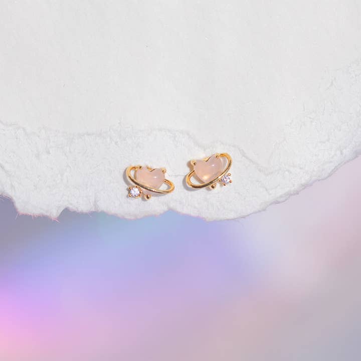 Girls Crew - Wholesale Stud/Post Earrings - Planet Love Studs