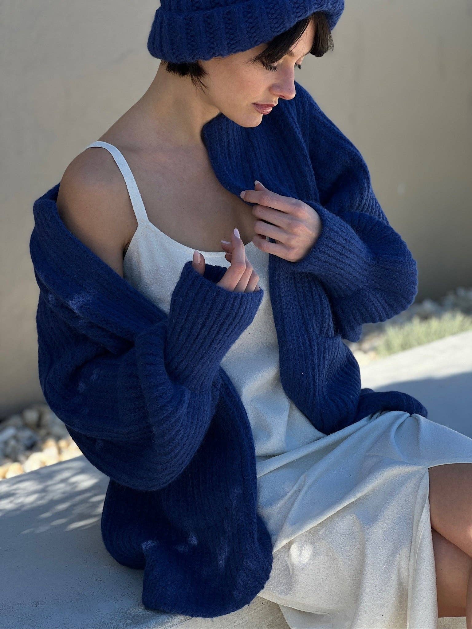 Na Nin - Wholesale Jas - Dames - Gebreide alpacajas van Dylan29