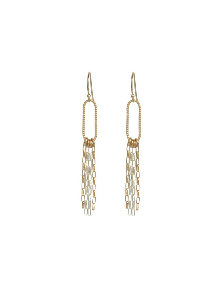Chain Curtain Earrings for wholesale by Rebecca Scott Jewelry