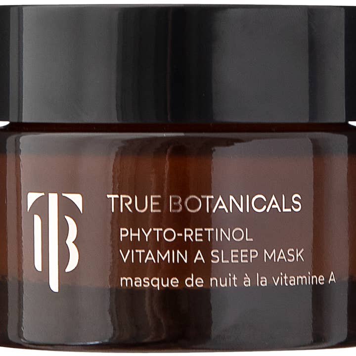 True Botanicals - Maschera per dormire con fitoretinolo e vitamina A per la vendita all'ingrosso da parte di MDV Shop