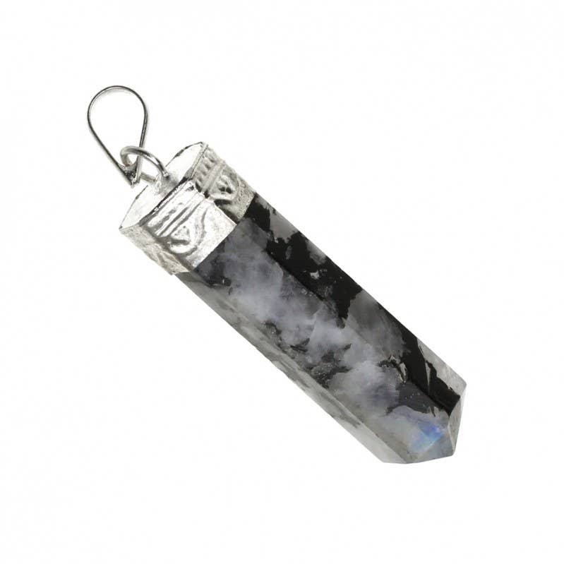 UniArt - Wholesale Individual Charm/Pendant - Semi-precious stone point pendant15