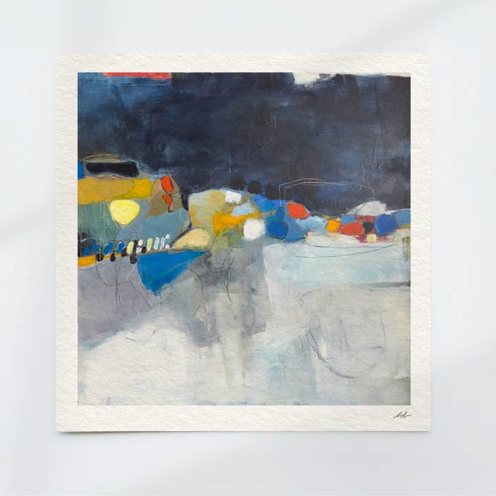 Evocative Abstract Art Print - "Close Proximity" for wholesale by Michele Renee Atelier