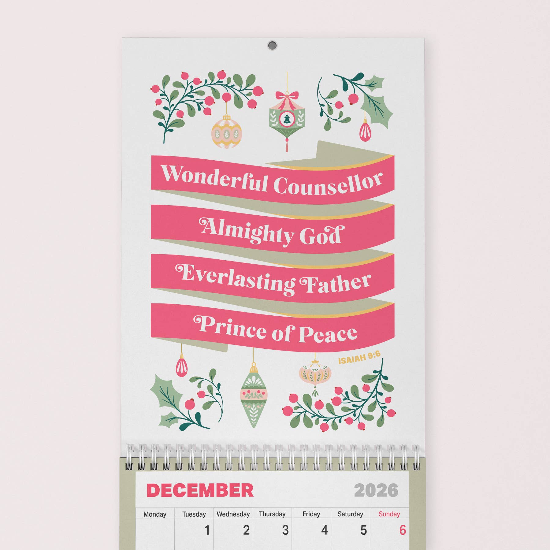 The Christian Poster Company – wholesale Calendar – 2026 Christian Calendar12