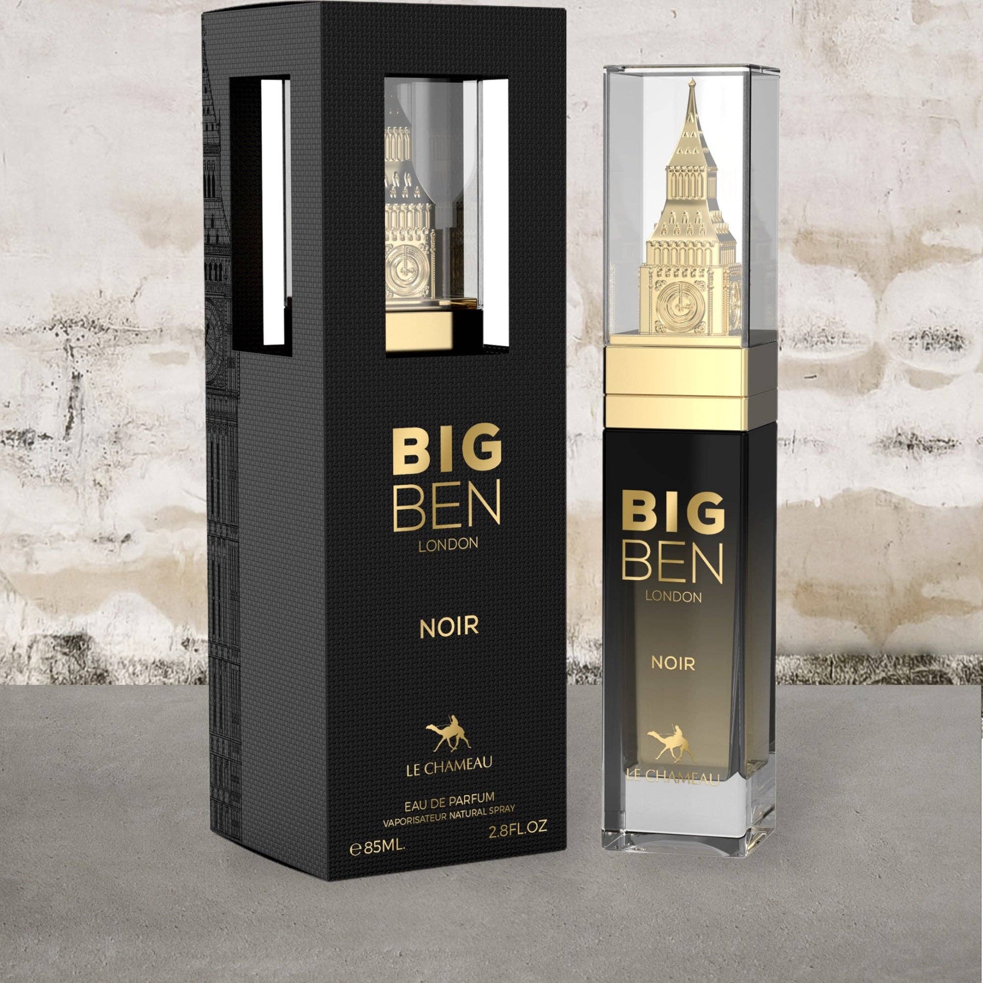 FRAGRANCE WHOLESALE LTD - Wholesale Perfume/Eau de Toilette - LE CHAMEAU Big Ben London Noir (Unisex) 85ML EDP3
