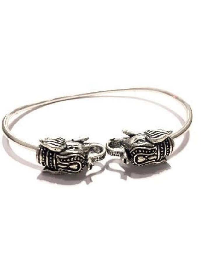 Elephant Bangle Bracelet for wholesale by Urbiana