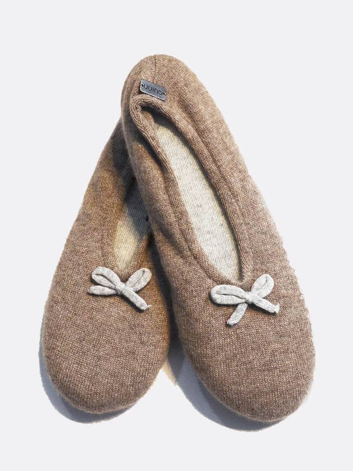 Cashmere Ballet Slippers for wholesale by QUINN