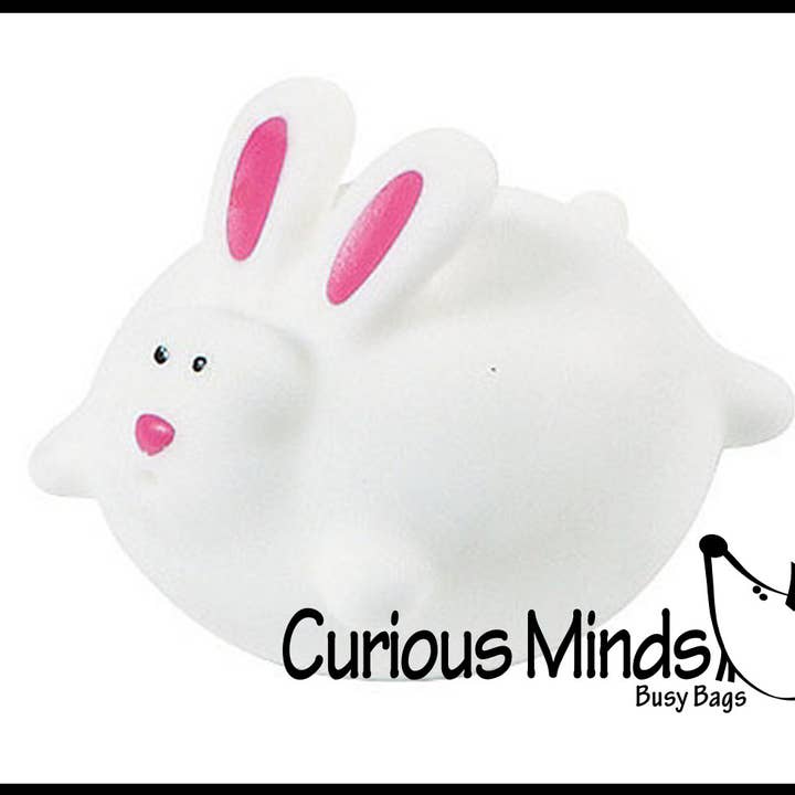 Curious Minds Toys - Wholesale Bath Toy - Baby - 1 Bunny Water Bath Squirt / Squirter Toy