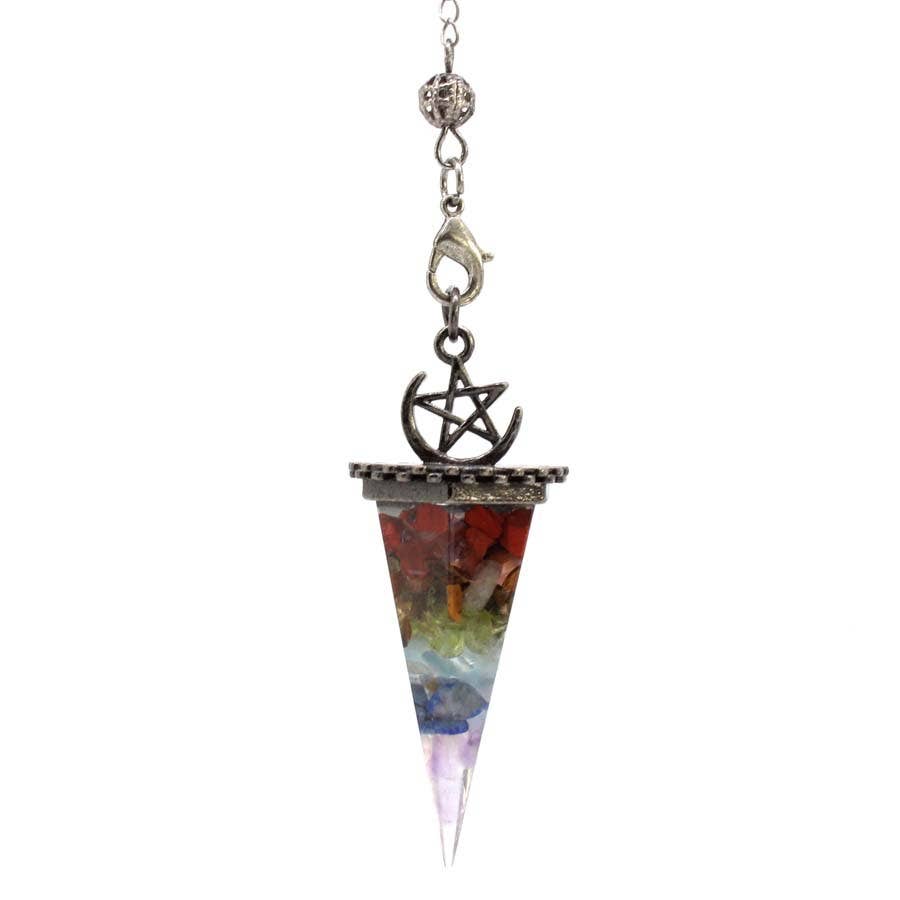 GemMeet - Wholesale Spiritual Stone/Crystal - Crystal Gravel Cone Pendulum1