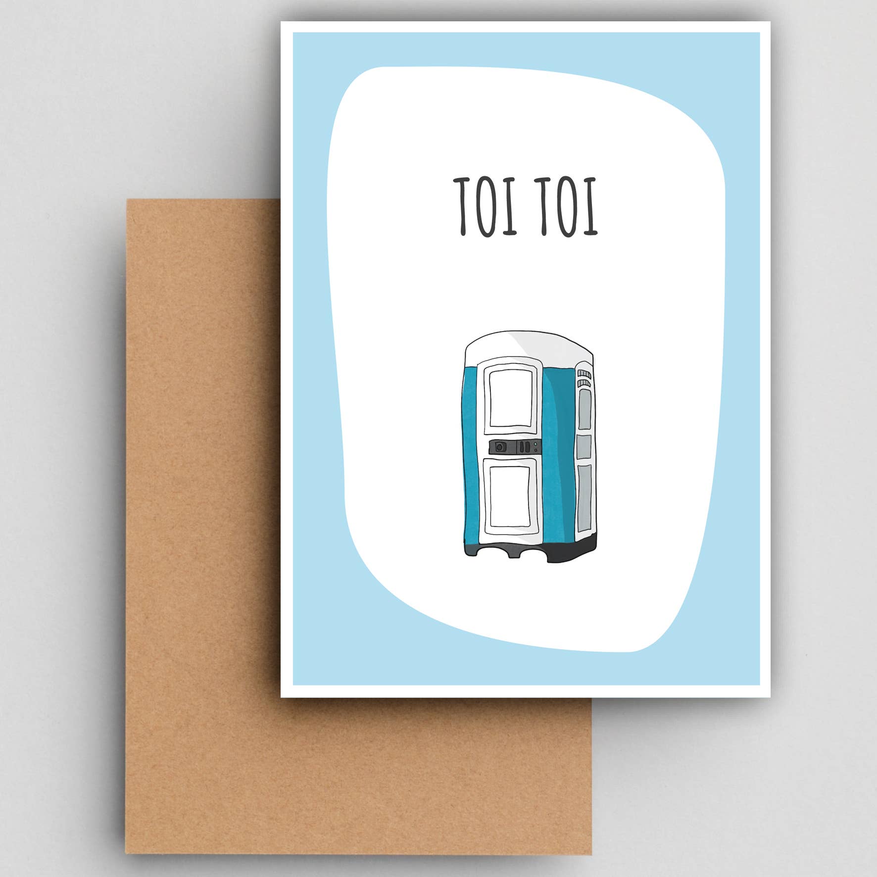 Studio Raquelle - Wholesale Everyday Greeting Card - Toi Toi1