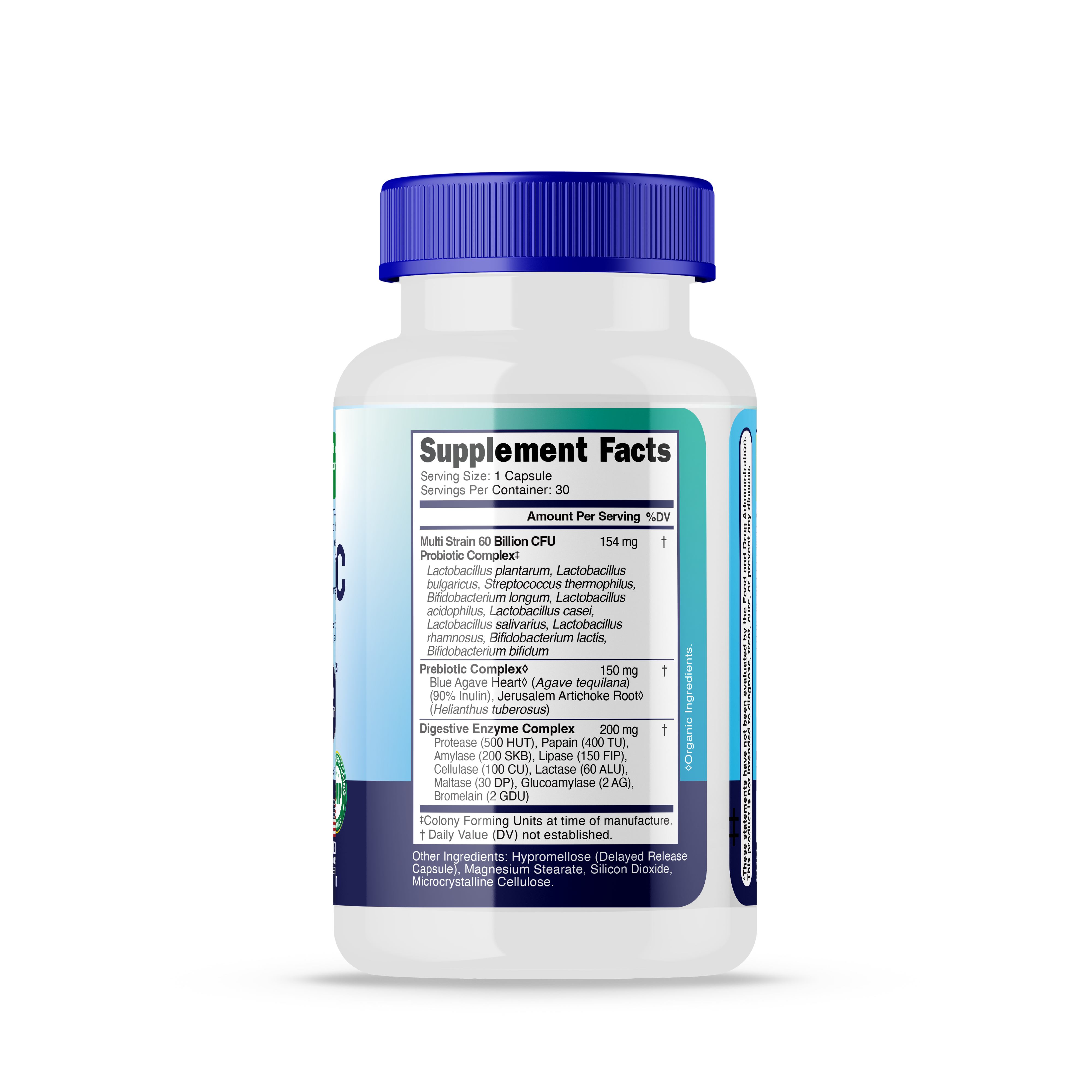 ZBIOME™ - Wholesale Oral Supplement/Vitamin - Probiotics + Prebiotics Supplement - 60 Billion CFU 30 days2