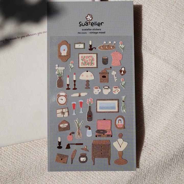 Suatelier design - Wholesale Sticker - Vintage Mood