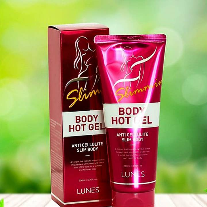 LUNES SCHLANKHEITSKÖRPER HEISSGEL 200 ML, LUBOHOGE für den Großhandel von JOIA ACCESSORIES