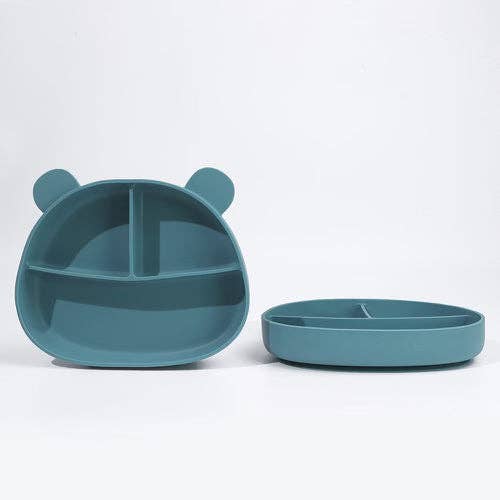 Peaks & Valleys Baby - Wholesale Dinner Plate - Kids & Baby - Silicone Bear Plate3