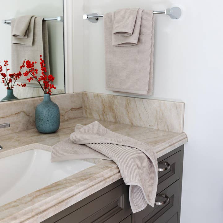 Pine & Palm Home - Wholesale Bath Towel - Turkish Cotton Quick-Dry Soft Rib Bath Towel4