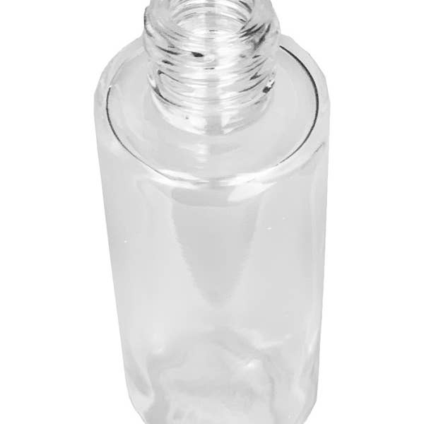 Best Bottles - Wholesale Spray Bottle - Cylinder Clear Bottle with Spray Pump-25ml(Multiple Caps)11