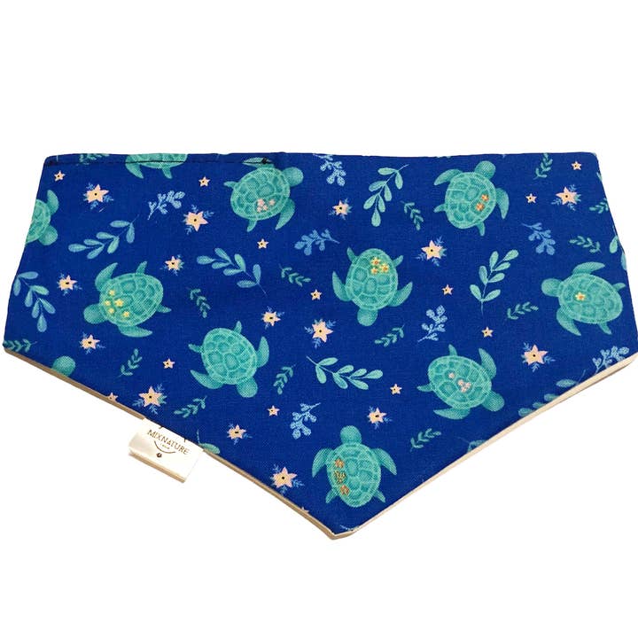 Turtle bandana for wholesale by Mixnature Collars