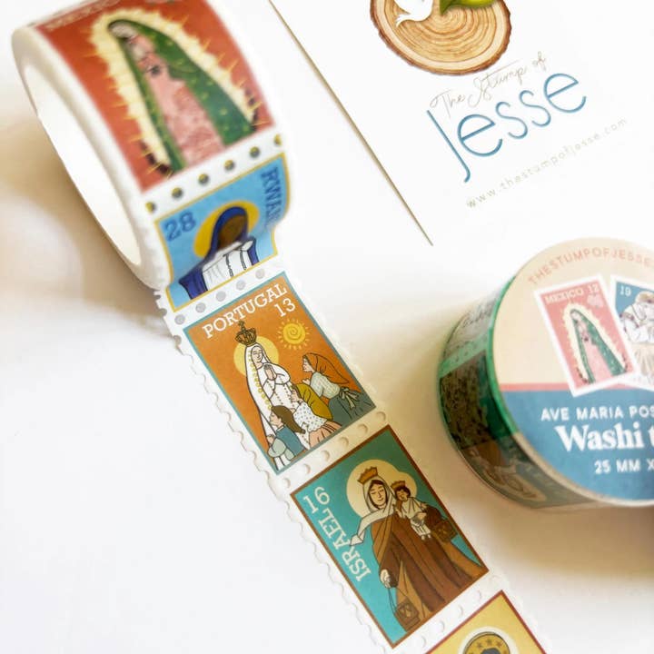 The Stump of Jesse - Wholesale Washi tape - Ave Maria Post Washi Tape | Marian Apparitions3