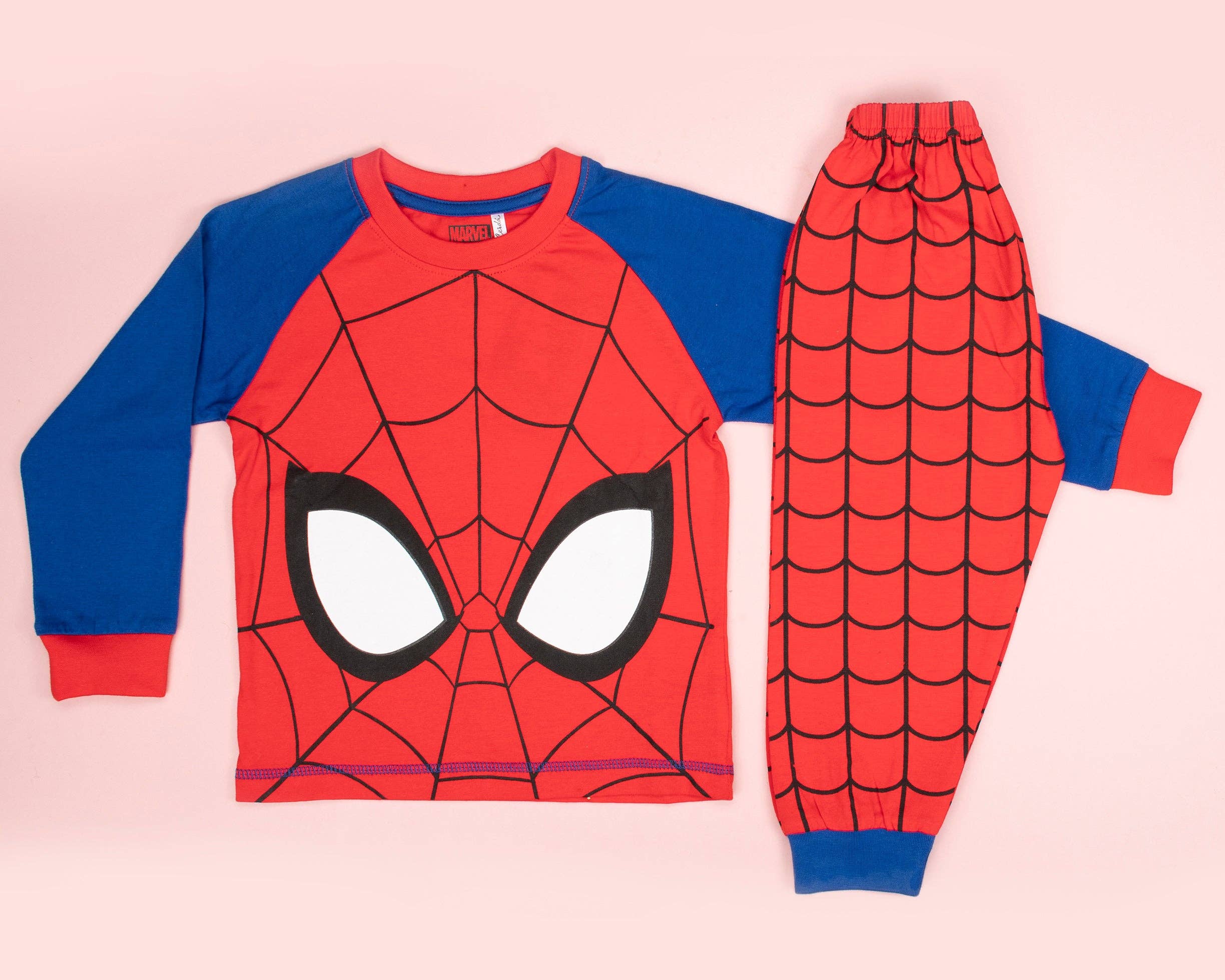 Fringoo Group Ltd – Großhandel Schlafanzug-Set – Kinder – Spiderman Schlafanzug-Set für Jungen in Rot3
